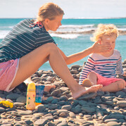 Kinderopvang op het strand